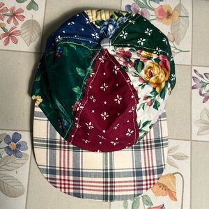 🌻 LONGABERGER Baseball Cap         A medley of LongaBerger fabrics